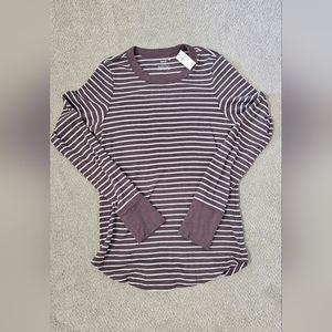 Aerie Waffle Crewneck long sleeve T-shirt